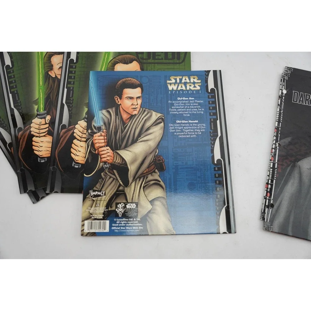 Lot of 6 Star Wars Episode 1 Phantom Menace Darth Maul Qui Gon Obi Wan